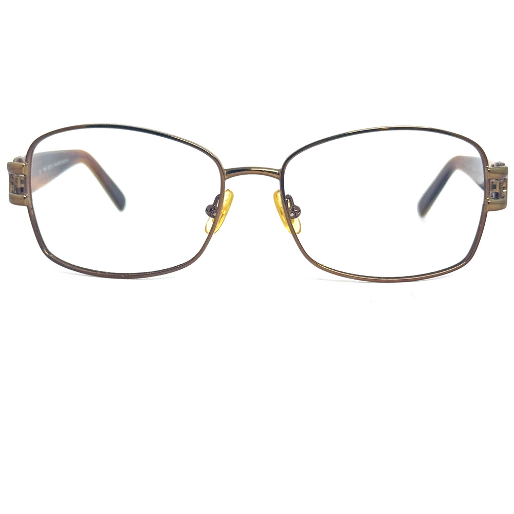 Tres Jolie‎ Marchon Eyeglasses Frames PASSION SANDALWOOD HORN 56-16-125 H17140